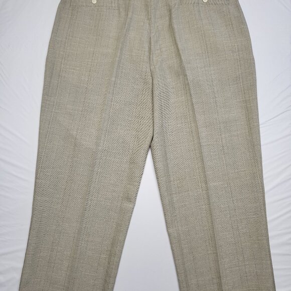 Vintage Smokey Joes Mens Dress Pants Baggy 40X32 (Fit 41 X 30 ) Relaxed Wide Leg - Picture 10 of 16